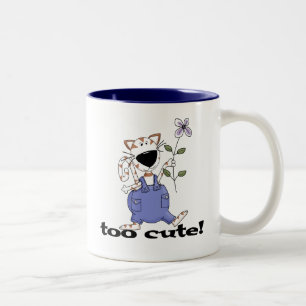 Tasse 2 Couleurs T-shirts et cadeaux trop mignons de chat de Kitty