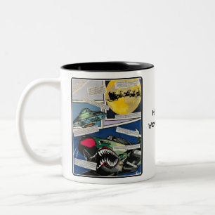 Tasse 2 Couleurs Tableau des "Rencontres de Noël" sur un