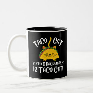 Tasse 2 Couleurs Taco Cat