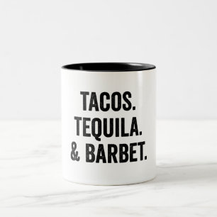 Tasse 2 Couleurs Tacos Tequila Et Barbet Drôle