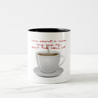 Tasse 2 Couleurs Tais-toi