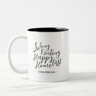 Tasse 2 Couleurs Tant de location longue, heureux première maison