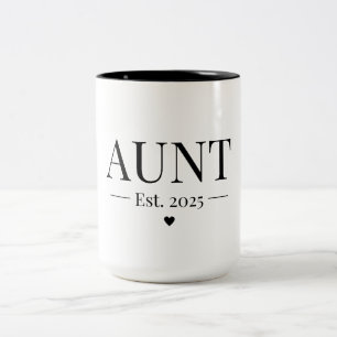 Tasse 2 Couleurs Tante Établie 2025
