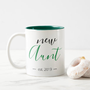 Tasse 2 Couleurs Tante Moderne Féminine Personnalisée