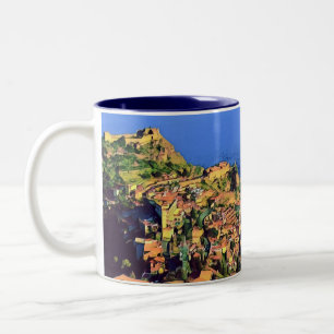 Tasse 2 Couleurs TAORMINA - Sicile -