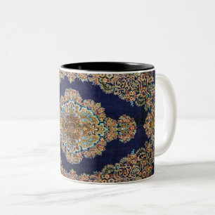 Tasse 2 Couleurs Tapis Oriental Tapis Kilim