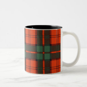 Tasse 2 Couleurs Tartan d'écossais de plaid de clan de Dunbar