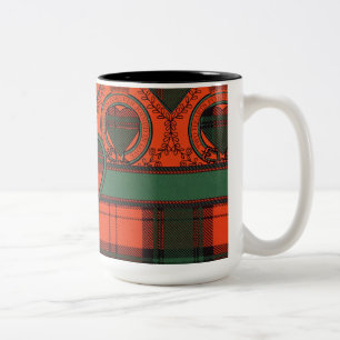 Tasse 2 Couleurs Tartan écossais de kilt de plaid de clan de