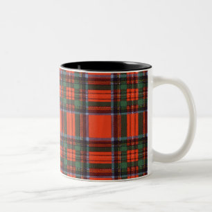 Tasse 2 Couleurs Tartan royal d'écossais de plaid de clan de