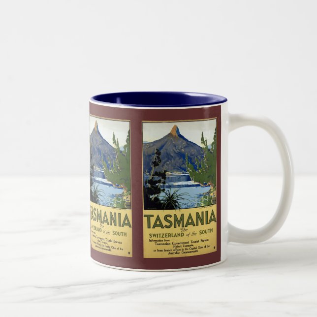 Tasse 2 Couleurs Tasmanie (Droit)