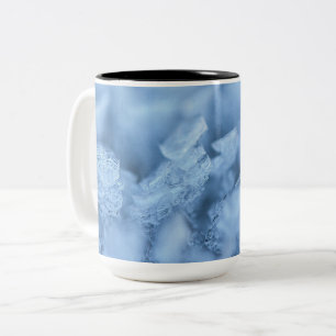 Tasse 2 Couleurs "Tasse à café en glace bleu ciel : Chill and Sip"