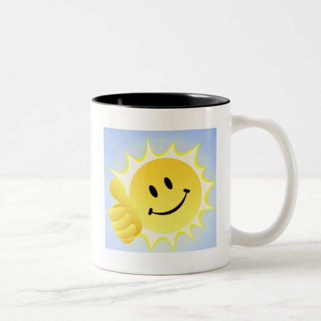 Tasse 2 Couleurs Tasse_ Bonjour (Droit)