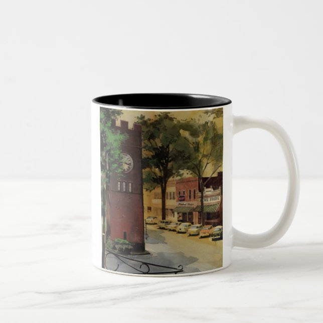 TASSE 2 COULEURS TASSE, LE VIEUX HUDSON (Droit)