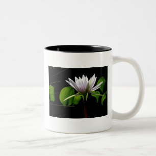 Tasse 2 Couleurs Tasse, nénuphar blanc avec lumière