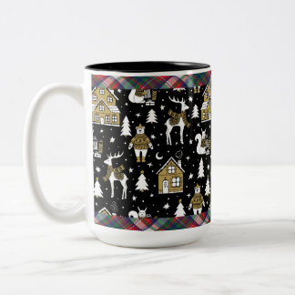 Tasse 2 Couleurs tasses/tasses de noël|cadeaux/tasses de fête