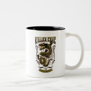 Tasse 2 Couleurs Tatouage de Croc de tueur du peloton   de suicide