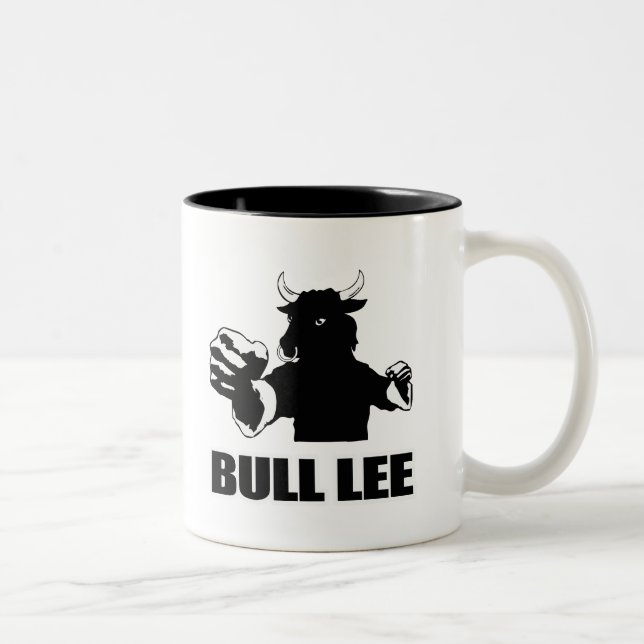 Tasse 2 Couleurs Taureau Lee (Droit)