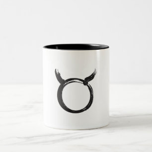 Tasse 2 Couleurs Taureau Signe du zodiaque du Taureau Astrologie de