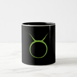 Tasse 2 Couleurs TAUREAU Taureau Astrologie Zodiaque Signe de Terre