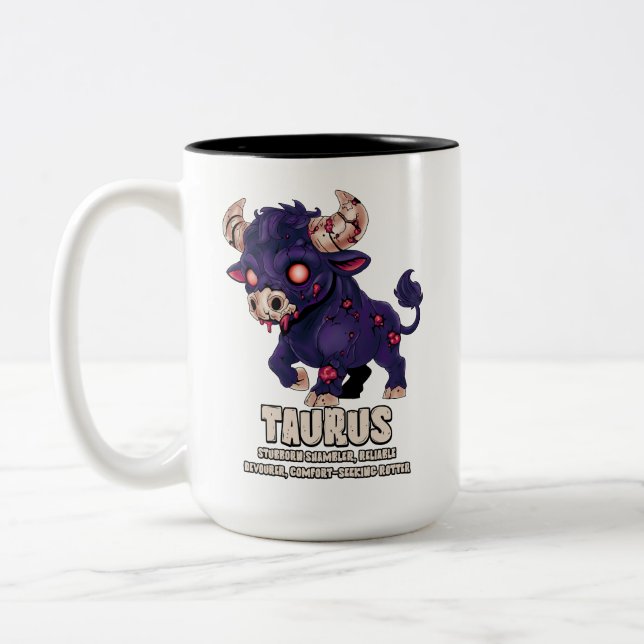 Tasse 2 Couleurs Taurus Zombie (Gauche)