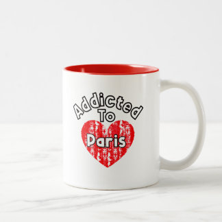 Tasse 2 Couleurs Taza Addicted to Paris