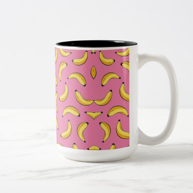 Tasse 2 Couleurs Taza Banana Bicolor (Droit)