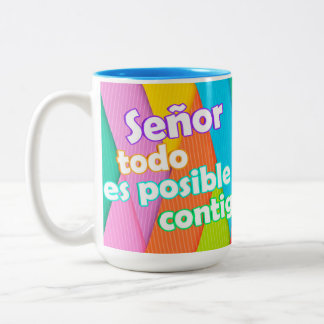 Tasse 2 Couleurs Taza Bicolor