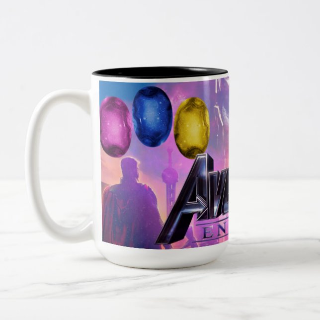 Tasse 2 Couleurs Taza Marvel (Gauche)