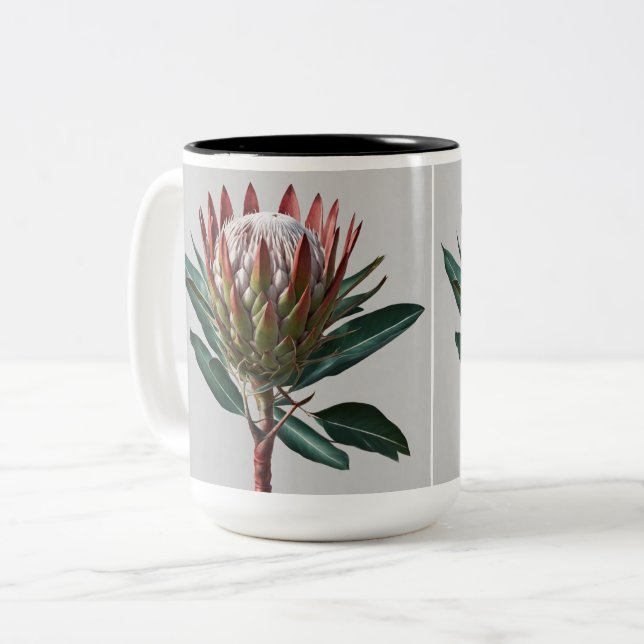 Tasse 2 Couleurs Taza Protea (Devant gauche)