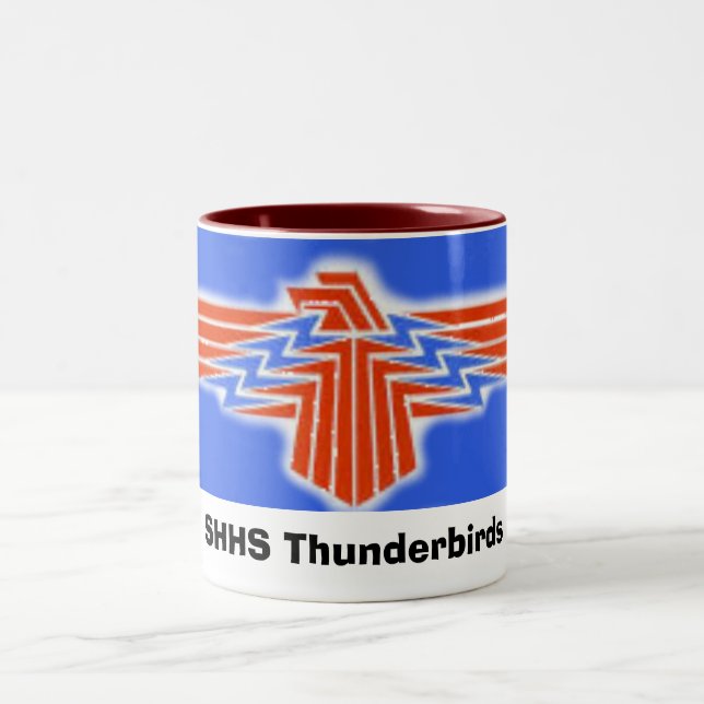 Tasse 2 Couleurs TBird, Thunderbirds de SHHS (Centre)
