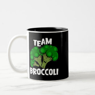 Tasse 2 Couleurs Team Broccoli Vegetarian Vegetarian Vegetarian Lov