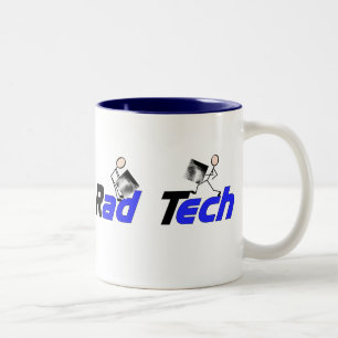 Tasse 2 Couleurs Technicien cadeaux de radiologie "de technologie