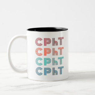 Tasse 2 Couleurs Technicien en pharmacie certifié CPhT