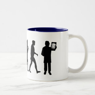 Tasse 2 Couleurs Tee - shirt et cadeaux de rayon X de radiologue de