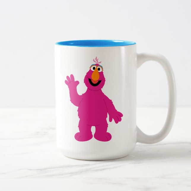 Tasse 2 Couleurs Telly Monster de Sesame Street (Droit)