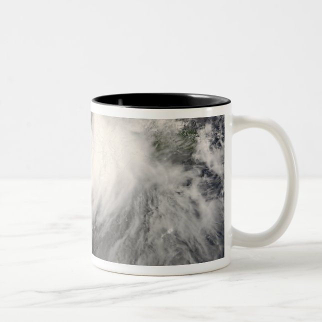 Tasse 2 Couleurs Tempête tropicale Gustav dans la mer des Caraïbes (Droit)