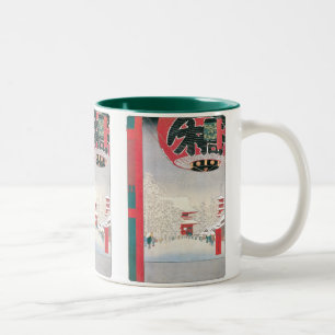 Tasse 2 Couleurs Temple de Kinryuzan, Asakusa, 1856