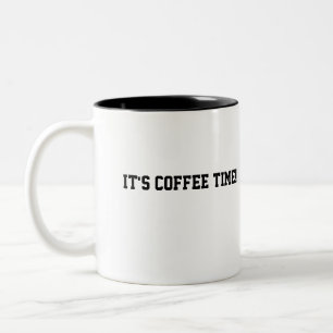 Tasse 2 Couleurs Temps de café