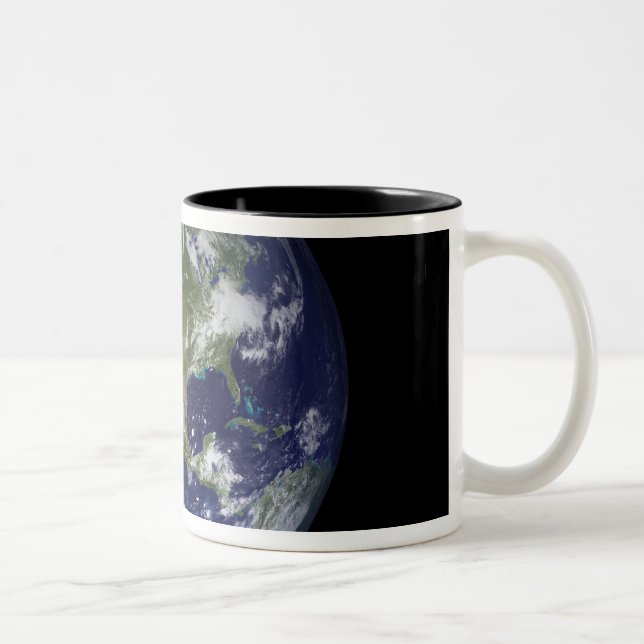 Tasse 2 Couleurs Terre entière montrant l'Amérique du Nord 3 (Droit)