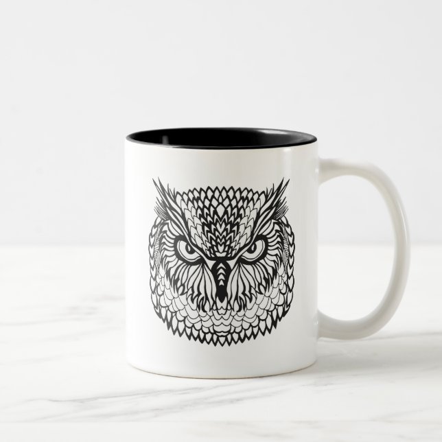 Tasse 2 Couleurs Tête de duc de style (Droit)