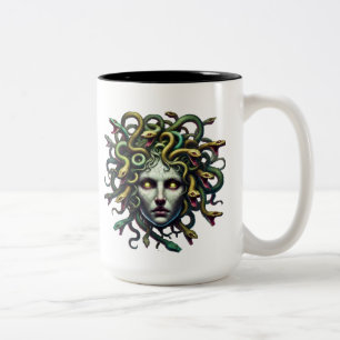 Tasse 2 Couleurs Tête de Madusa