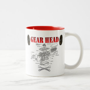 TASSE 2 COULEURS TÊTE D'ENFANT