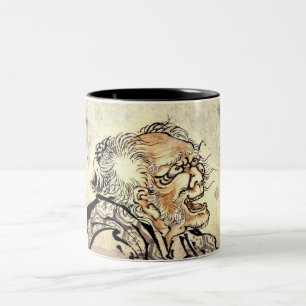 Tasse 2 Couleurs Tête D'Un Vieux Homme