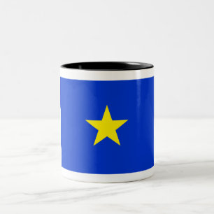 Tasse 2 Couleurs Texas, Drapeau du Texas (1836-1839)