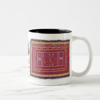 Tasse 2 Couleurs Textile afghan de mariage
