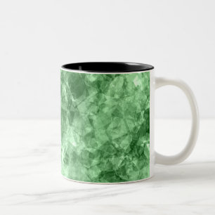 Tasse 2 Couleurs Texture écaillée vert foncé