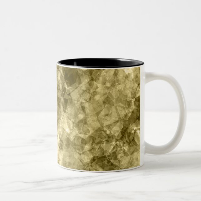 Tasse 2 Couleurs Texture en bronze dégraissée (Droit)