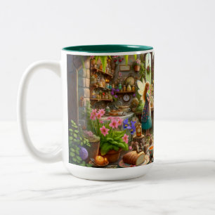 Tasse 2 Couleurs Thé de Fée Party Cuisine Fantaisiste