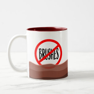 Tasse 2 Couleurs Thé des artistes pas de pinceaux
