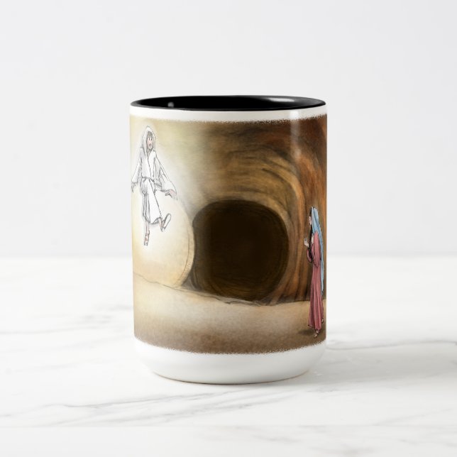 Tasse 2 Couleurs The Empty Tomb Two-Tone Mug, 15 oz (Centre)